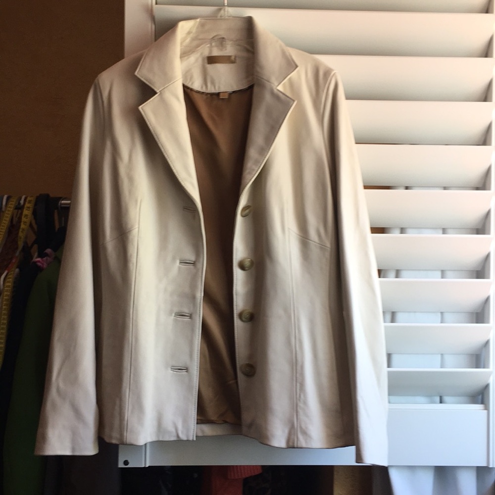 Genuine leather jacket